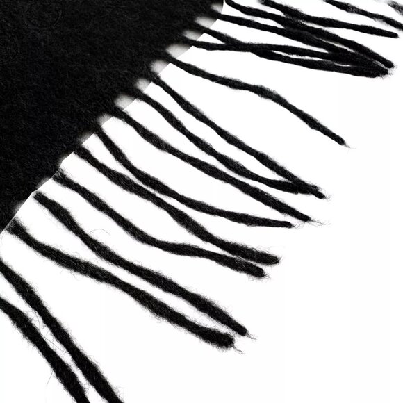 Authentic GUCCI Large Stole Muffler Scarf Gray Cashmere - Picture 14 of 15